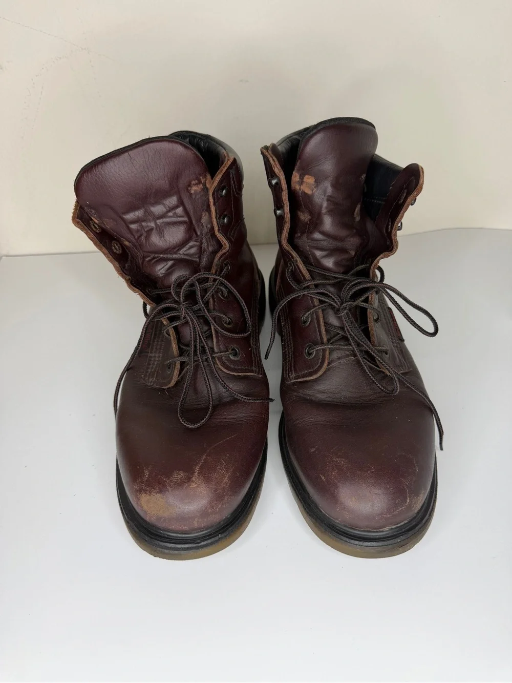 Red Wing Mens Size 11.5D Model 606 Soft Toe Brown Work Boot Oil Slip Resistant